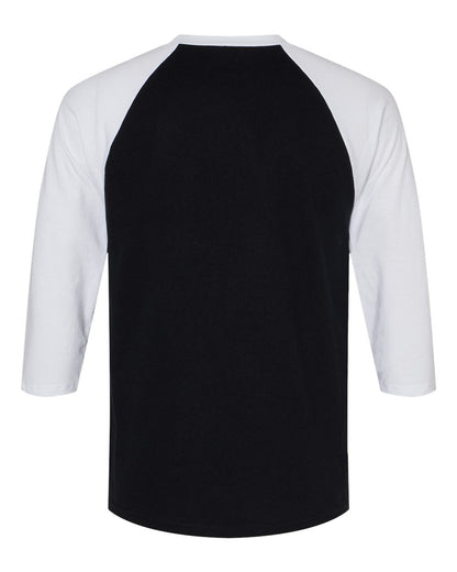 Unisex CVC Three-Quarter Sleeve Tee - 2003CVC - MAD Merch USA