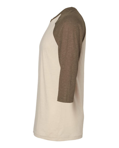 Unisex CVC Three-Quarter Sleeve Tee - 2003CVC - MAD Merch USA