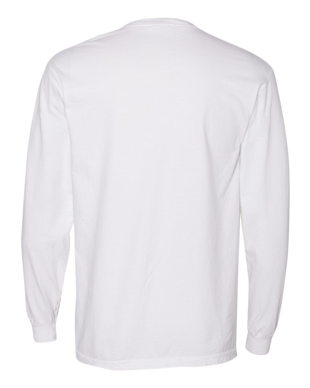 Unisex Garment-Dyed Heavyweight Long Sleeve Pocket T-Shirt - 4410 - MAD Merch USA