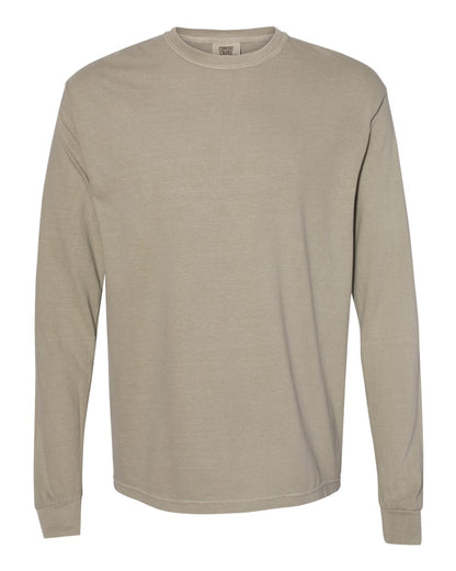 Unisex Garment-Dyed Heavyweight Long Sleeve T-Shirt - 6014 - MAD Merch USA