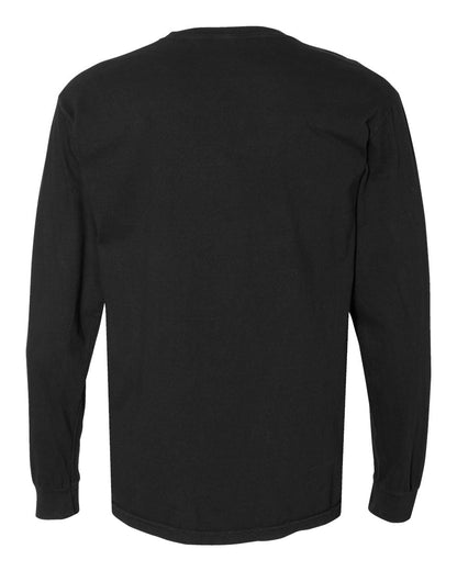 Unisex Garment-Dyed Heavyweight Long Sleeve T-Shirt - 6014 - MAD Merch USA