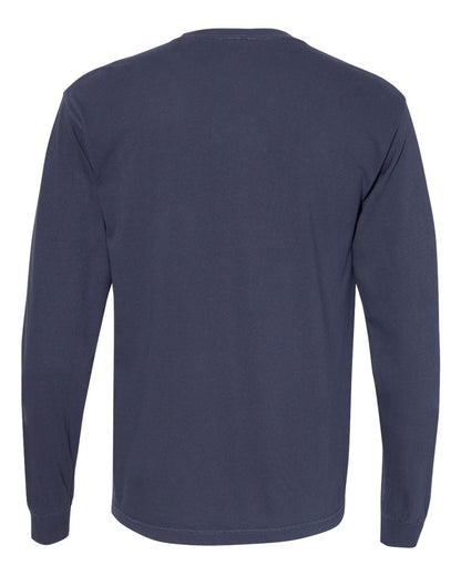 Unisex Garment-Dyed Heavyweight Long Sleeve T-Shirt - 6014 - MAD Merch USA