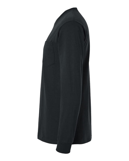 Unisex Ultra Cotton® Long Sleeve Pocket T-Shirt - 2410 - MAD Merch USA