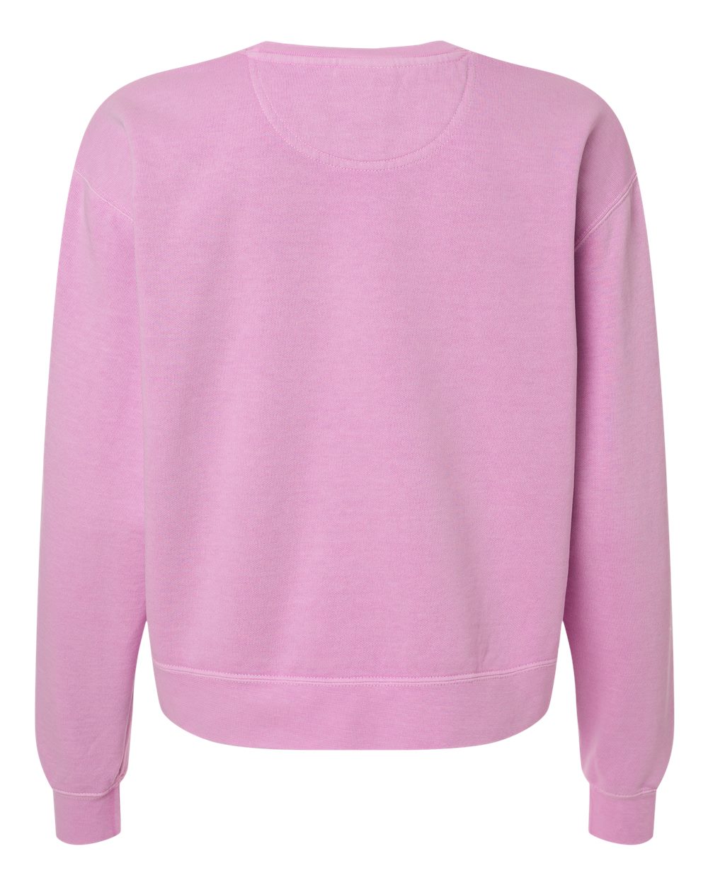 Women's Garment-Dyed Mid-Length Crewneck Sweatshirt - 1566L - MAD Merch USA