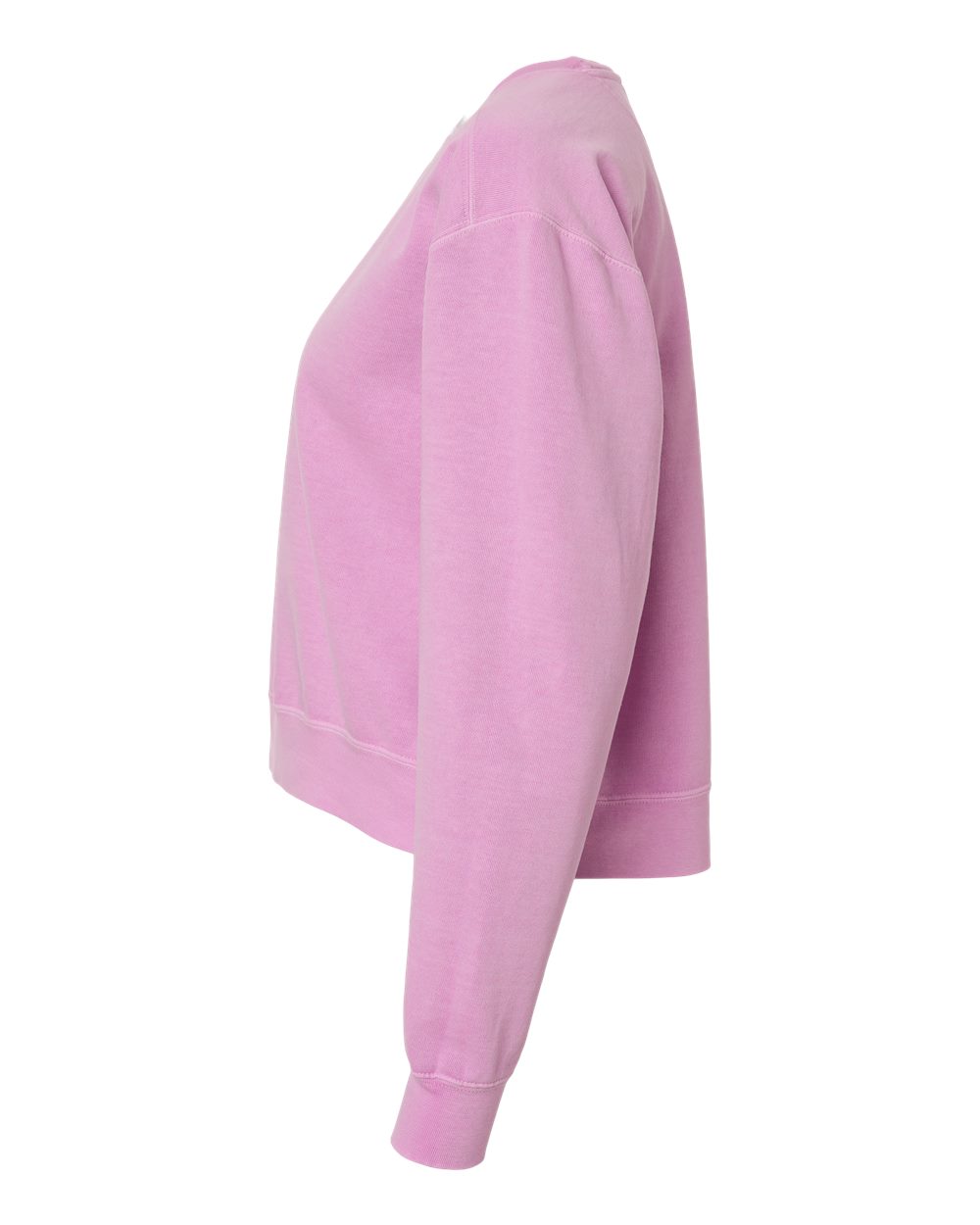 Women's Garment-Dyed Mid-Length Crewneck Sweatshirt - 1566L - MAD Merch USA