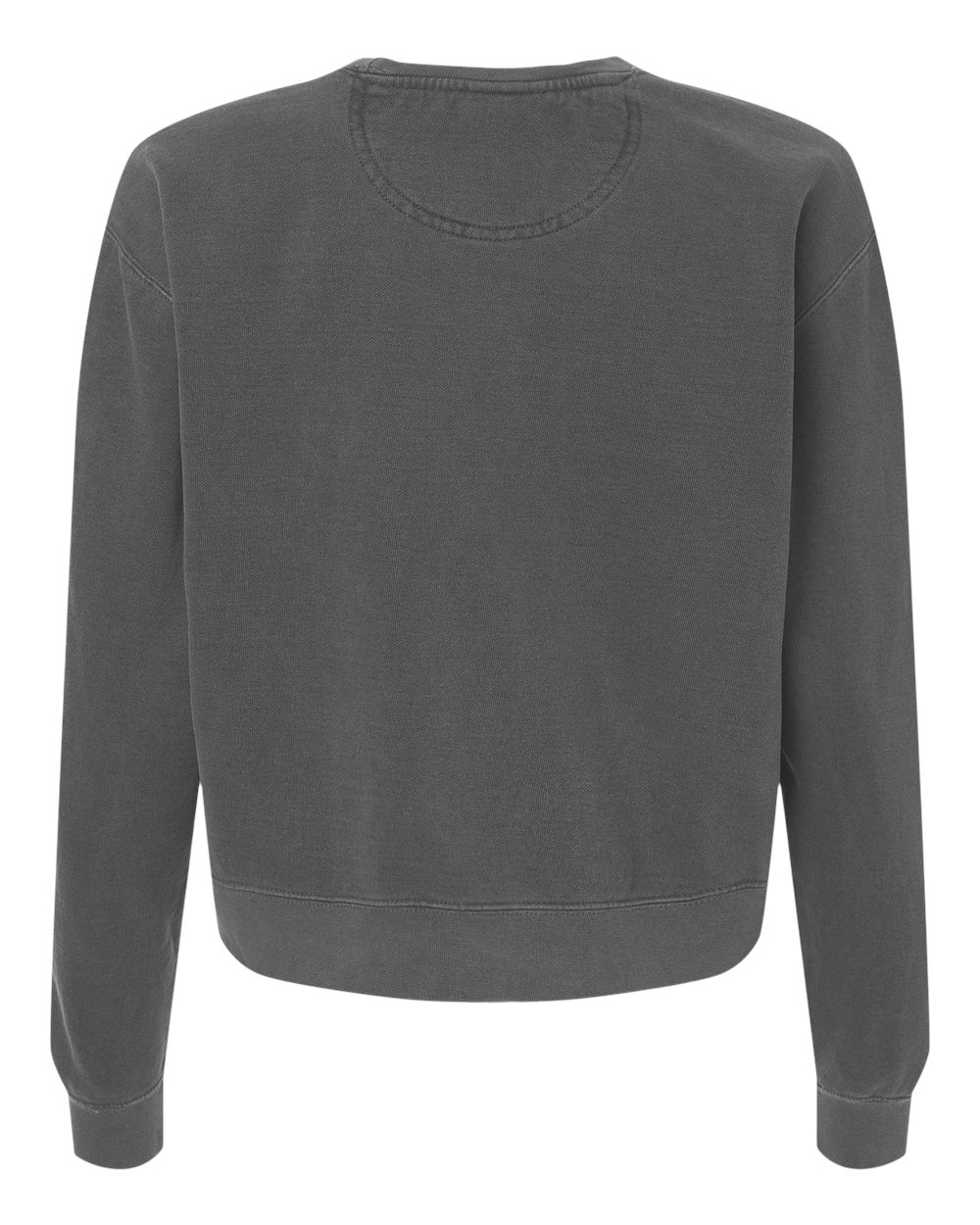 Women's Garment-Dyed Mid-Length Crewneck Sweatshirt - 1566L - MAD Merch USA