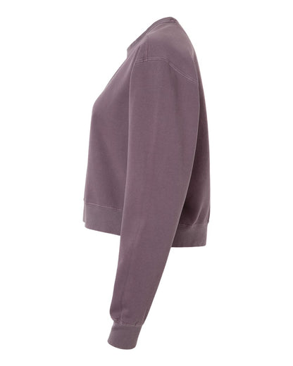 Women's Garment-Dyed Mid-Length Crewneck Sweatshirt - 1566L - MAD Merch USA