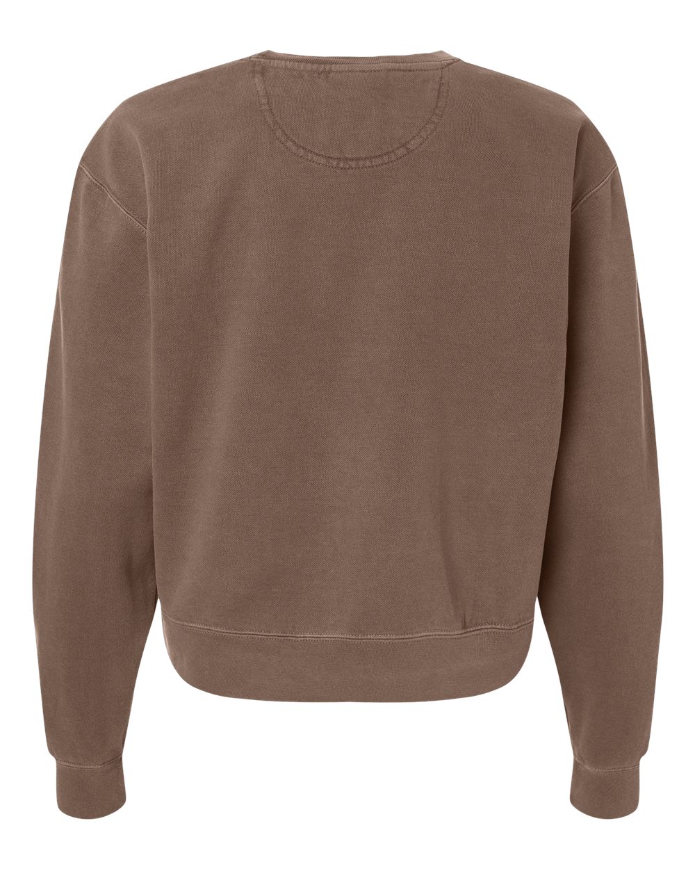 Women's Garment-Dyed Mid-Length Crewneck Sweatshirt - 1566L - MAD Merch USA