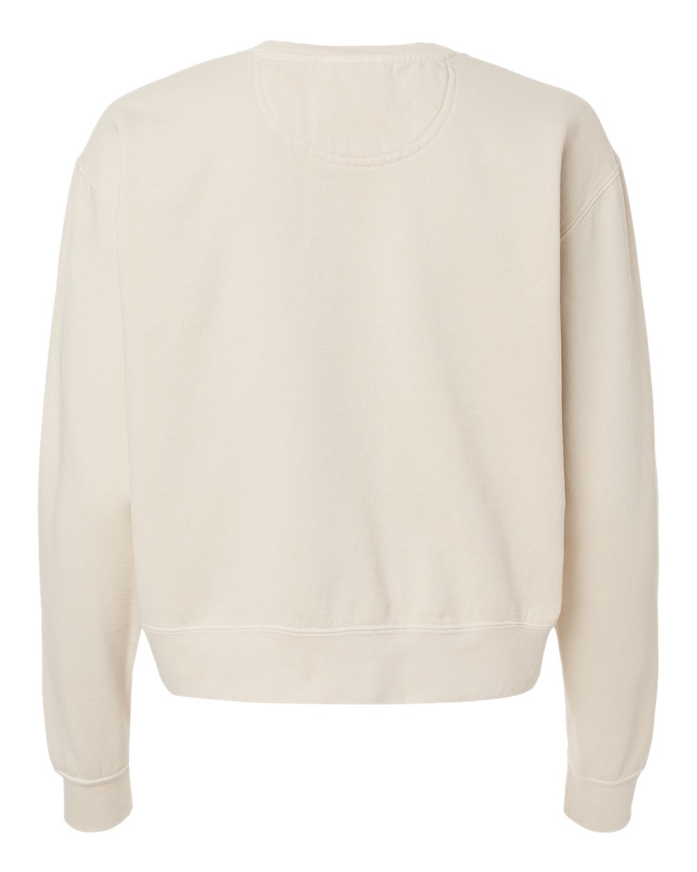 Women's Garment-Dyed Mid-Length Crewneck Sweatshirt - 1566L - MAD Merch USA