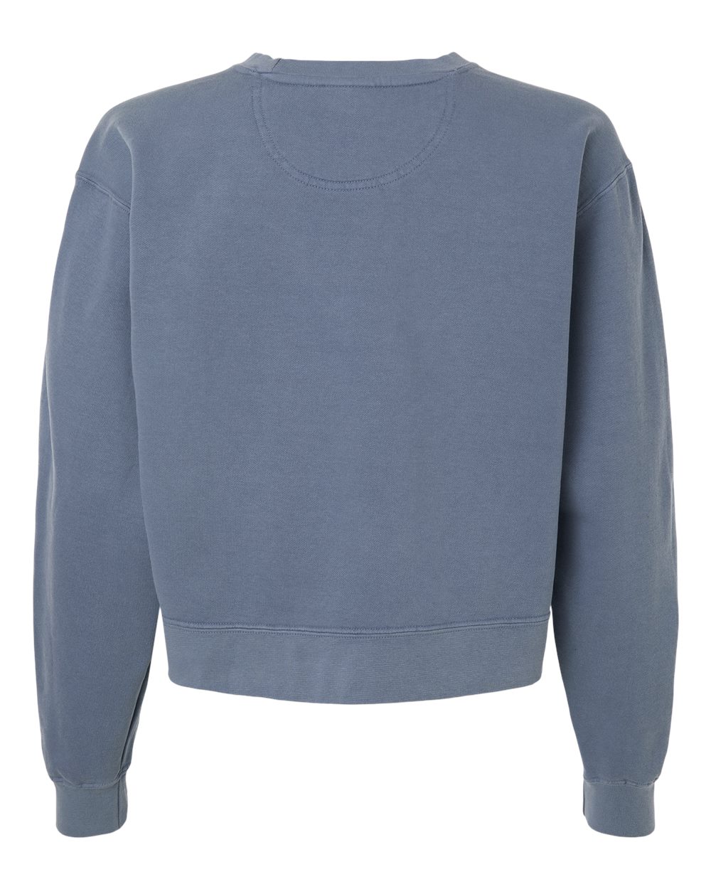 Women's Garment-Dyed Mid-Length Crewneck Sweatshirt - 1566L - MAD Merch USA