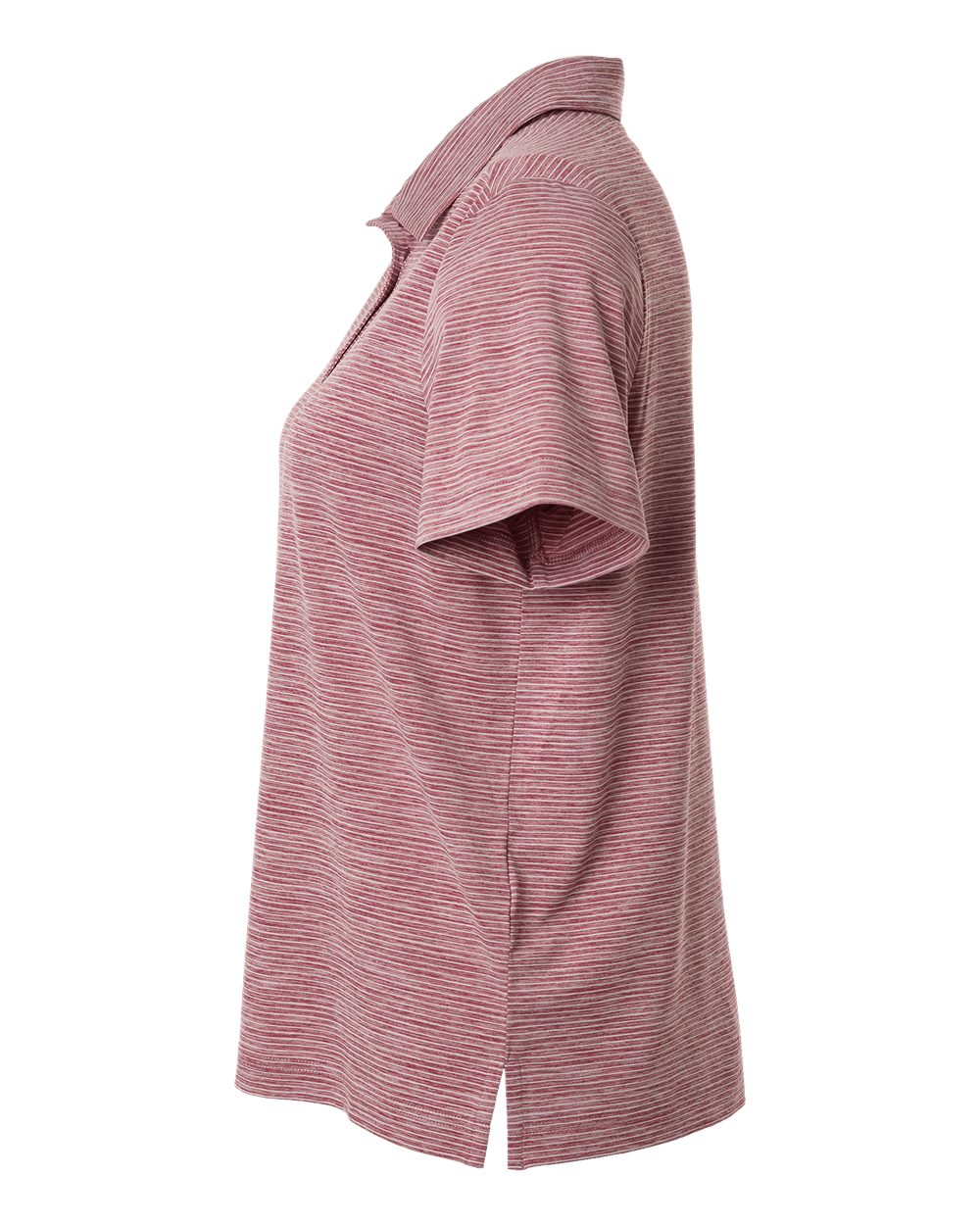 Women's Relay Heathered Stripe Polo - TT125W - MAD Merch USA