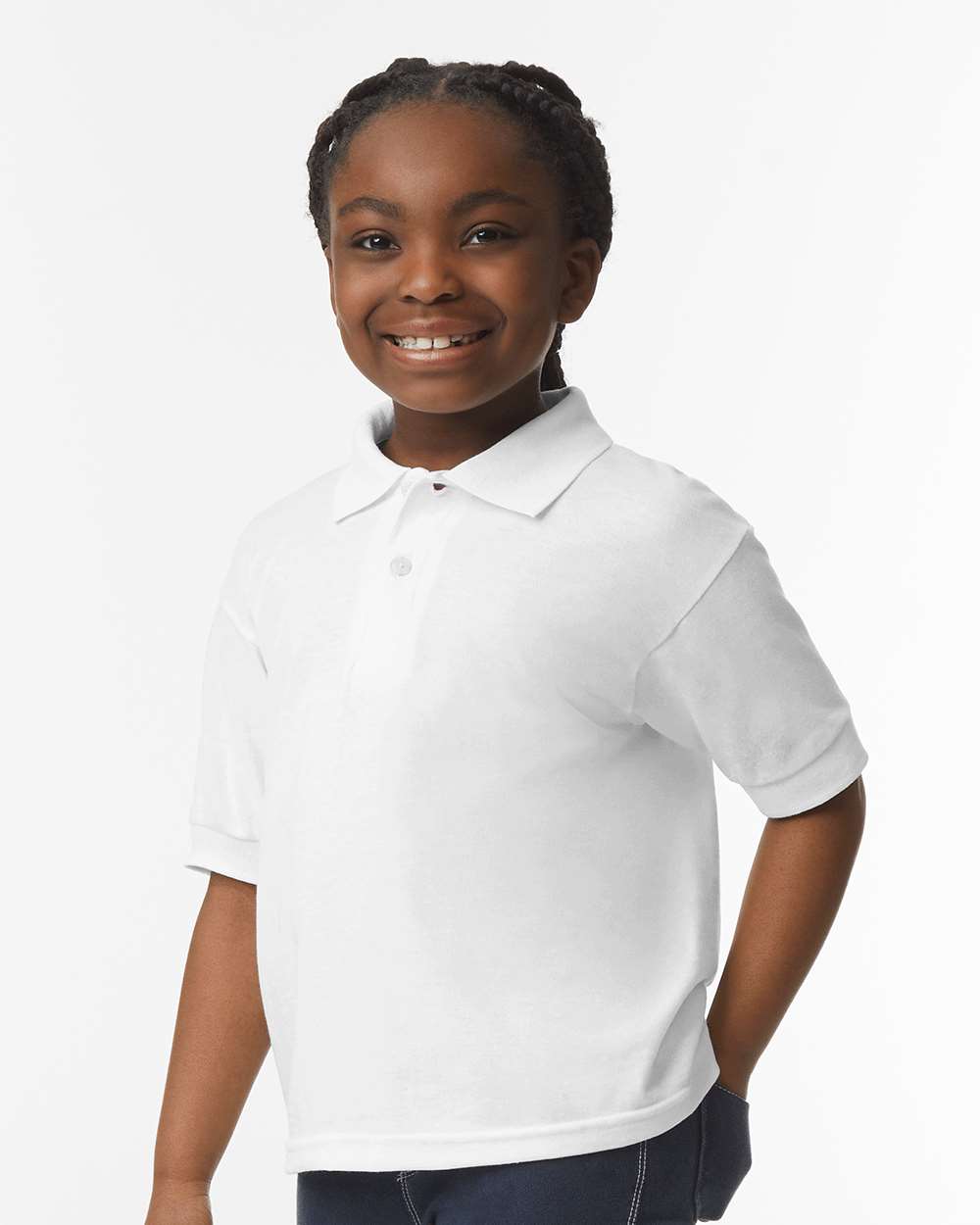 Youth DryBlend® Jersey Polo - 8800B - MAD Merch USA