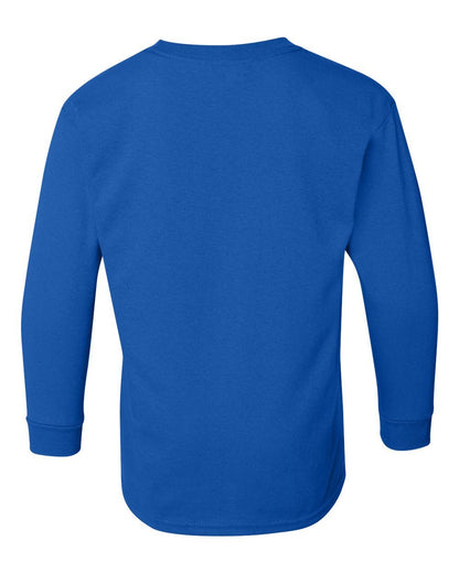 Youth Heavy Cotton™ Long Sleeve T-Shirt - 5400B - MAD Merch USA