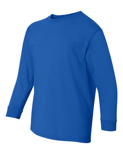 Youth Heavy Cotton™ Long Sleeve T-Shirt - 5400B - MAD Merch USA