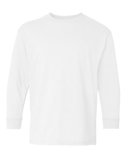 Youth Heavy Cotton™ Long Sleeve T-Shirt - 5400B - MAD Merch USA