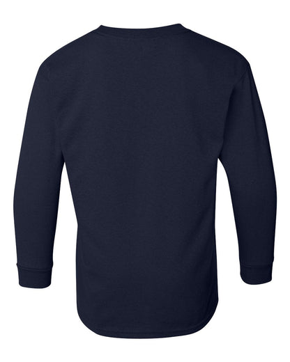 Youth Heavy Cotton™ Long Sleeve T-Shirt - 5400B - MAD Merch USA